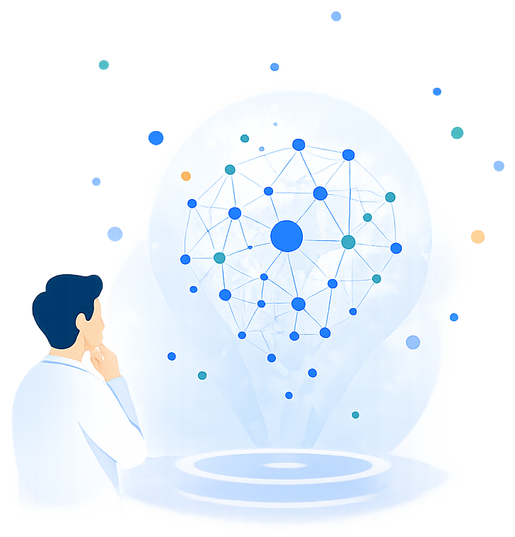 AI研究開発を表すイメージ